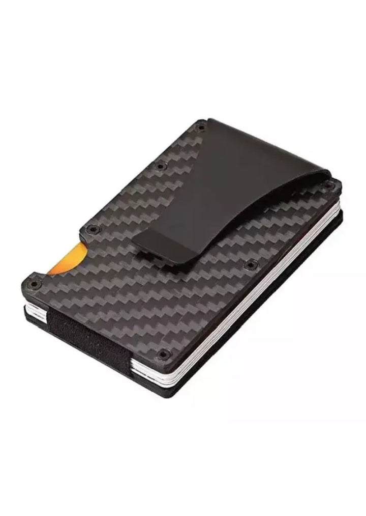 Billetera antirobo fibra de carbono